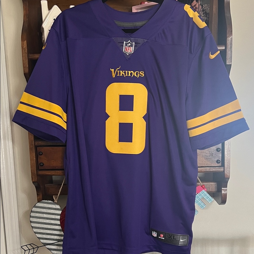 NFL Nike Vapor Untouchable Kirk Cousins Minnesota Vikings Jersey Size XL